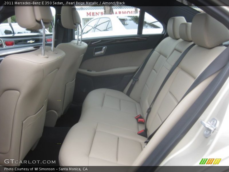 Pearl Beige Metallic / Almond/Black 2011 Mercedes-Benz E 350 Sedan