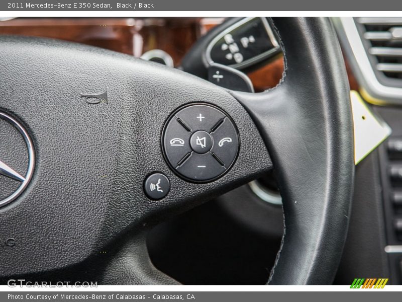 Black / Black 2011 Mercedes-Benz E 350 Sedan