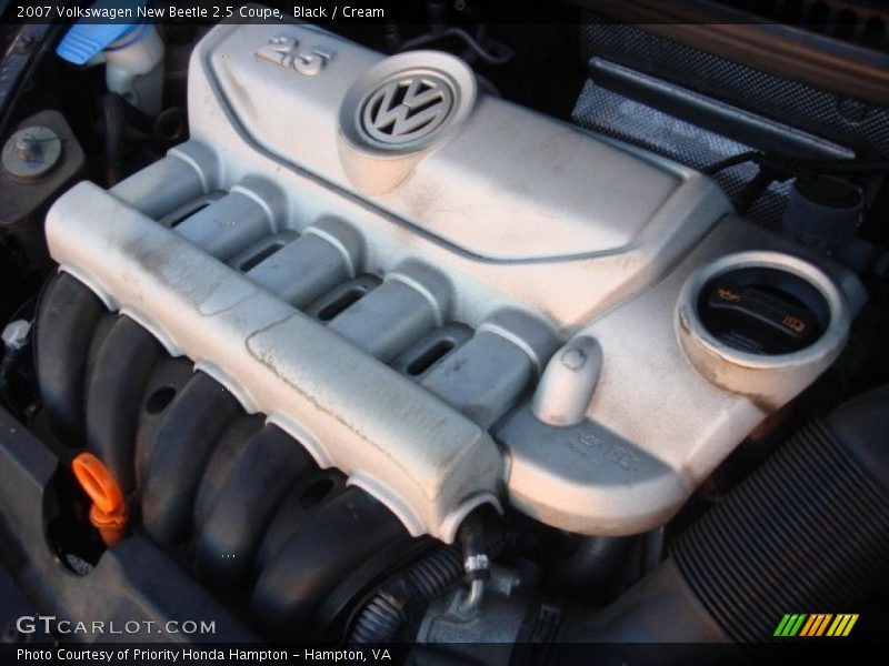 Black / Cream 2007 Volkswagen New Beetle 2.5 Coupe