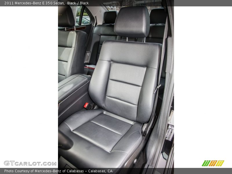 Black / Black 2011 Mercedes-Benz E 350 Sedan