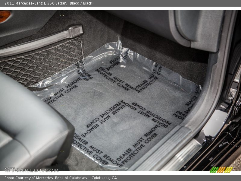 Black / Black 2011 Mercedes-Benz E 350 Sedan