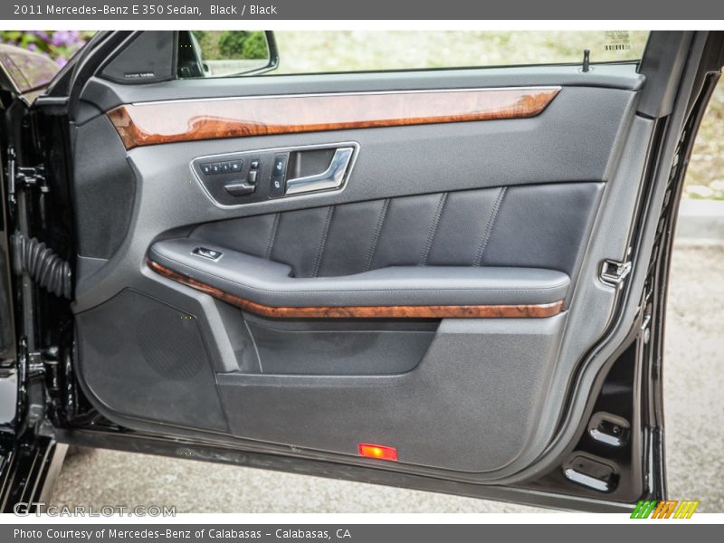 Black / Black 2011 Mercedes-Benz E 350 Sedan