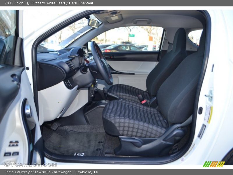 Front Seat of 2013 iQ 