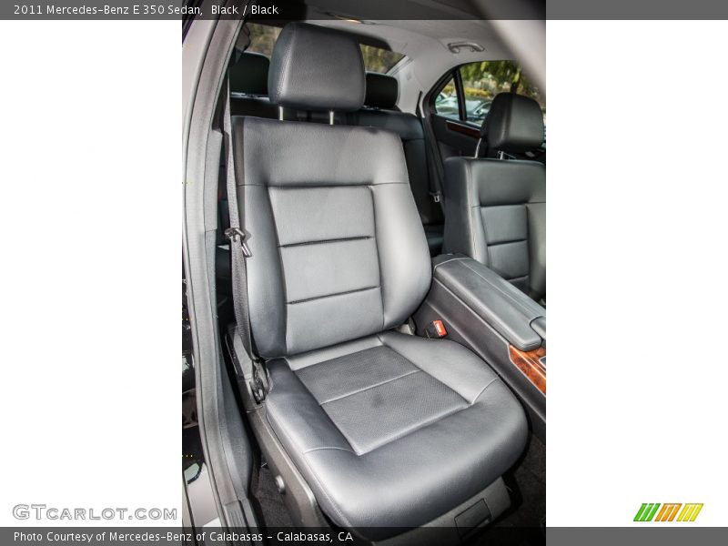 Black / Black 2011 Mercedes-Benz E 350 Sedan