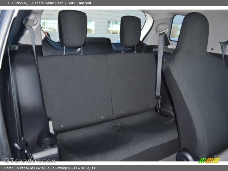 Rear Seat of 2013 iQ 