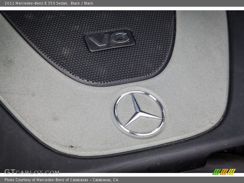 Black / Black 2011 Mercedes-Benz E 350 Sedan