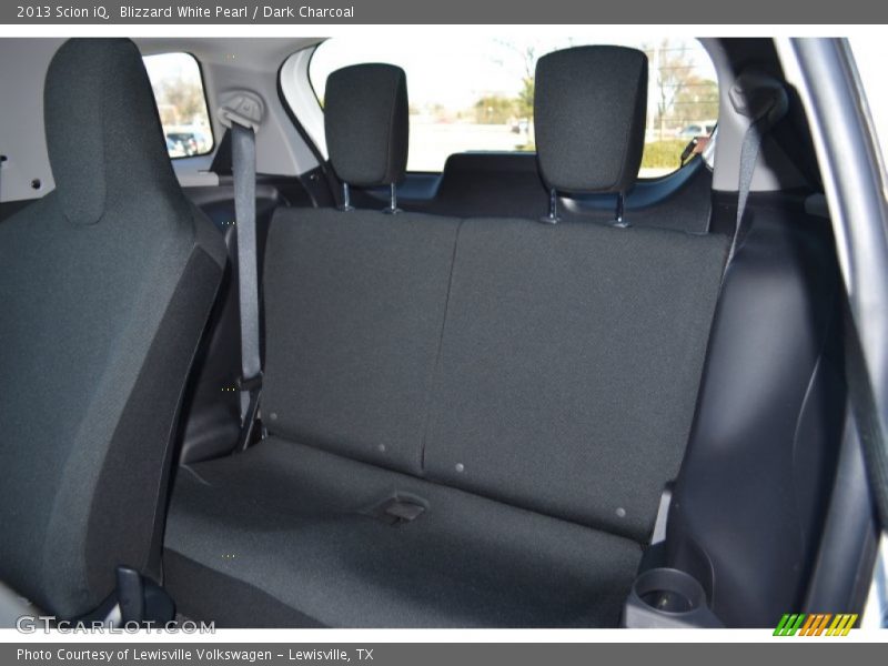 Blizzard White Pearl / Dark Charcoal 2013 Scion iQ