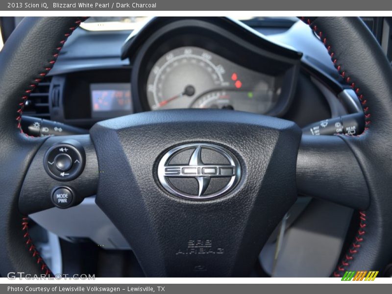 Blizzard White Pearl / Dark Charcoal 2013 Scion iQ