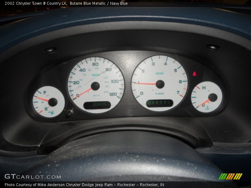  2002 Town & Country LX LX Gauges