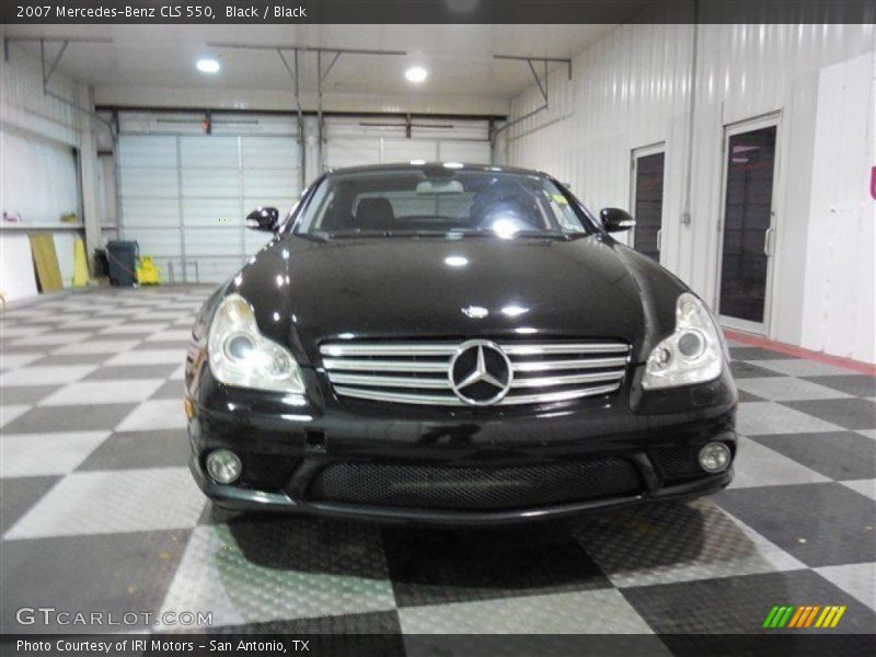 Black / Black 2007 Mercedes-Benz CLS 550