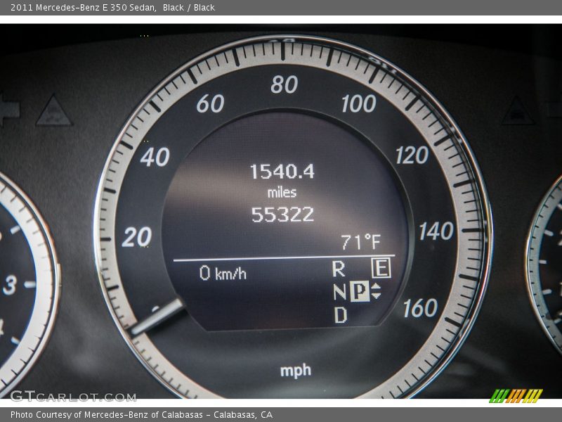 Black / Black 2011 Mercedes-Benz E 350 Sedan