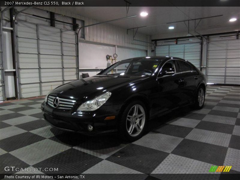 Black / Black 2007 Mercedes-Benz CLS 550