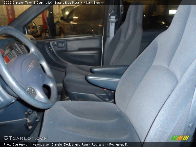 Front Seat of 2002 Town & Country LX