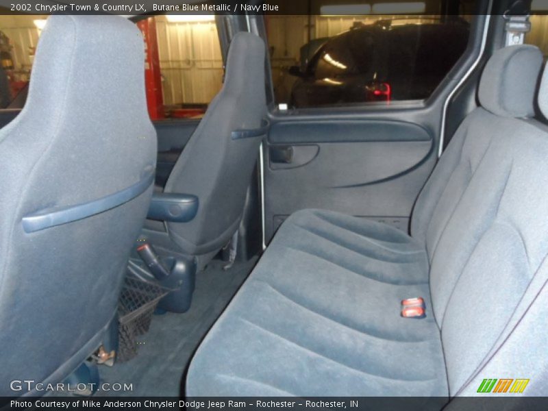 Rear Seat of 2002 Town & Country LX