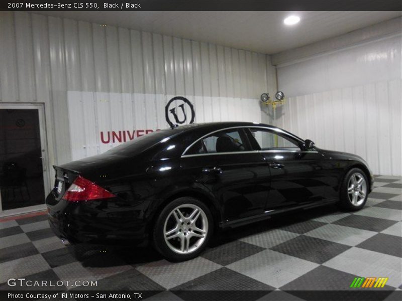 Black / Black 2007 Mercedes-Benz CLS 550