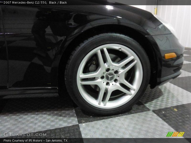 Black / Black 2007 Mercedes-Benz CLS 550