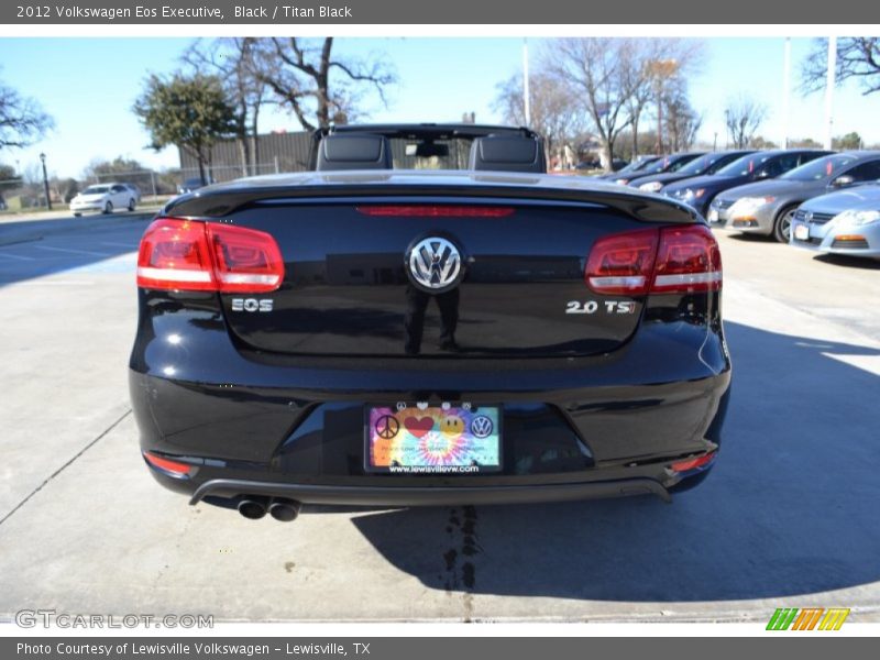 Black / Titan Black 2012 Volkswagen Eos Executive