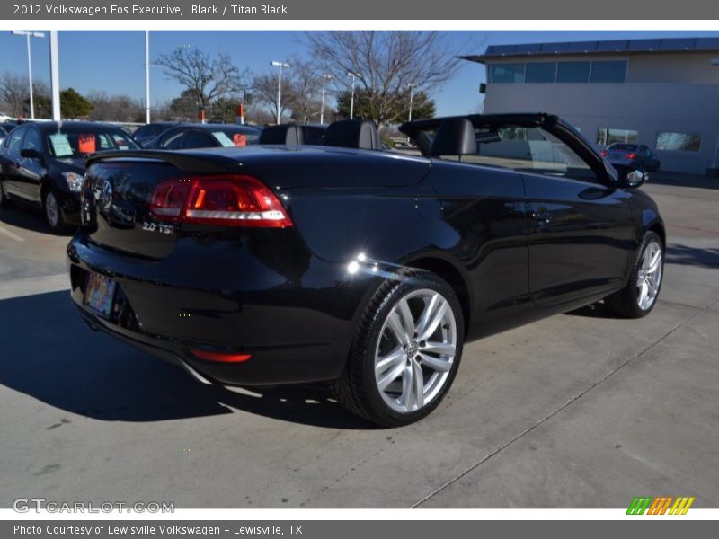 Black / Titan Black 2012 Volkswagen Eos Executive