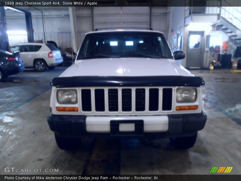 Stone White / Agate 1999 Jeep Cherokee Sport 4x4