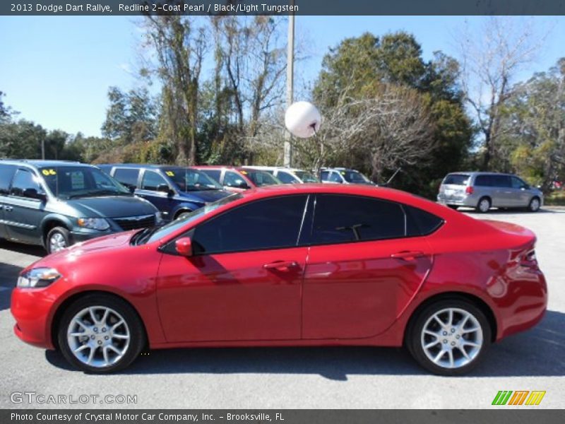 Redline 2-Coat Pearl / Black/Light Tungsten 2013 Dodge Dart Rallye