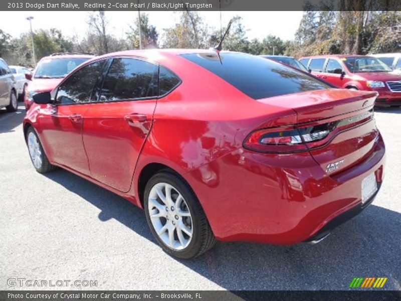 Redline 2-Coat Pearl / Black/Light Tungsten 2013 Dodge Dart Rallye
