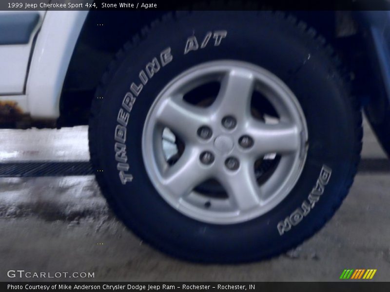 Stone White / Agate 1999 Jeep Cherokee Sport 4x4