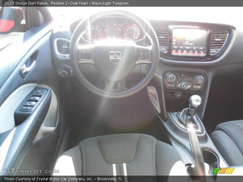 Redline 2-Coat Pearl / Black/Light Tungsten 2013 Dodge Dart Rallye