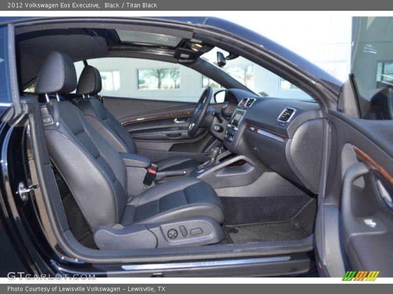 Black / Titan Black 2012 Volkswagen Eos Executive
