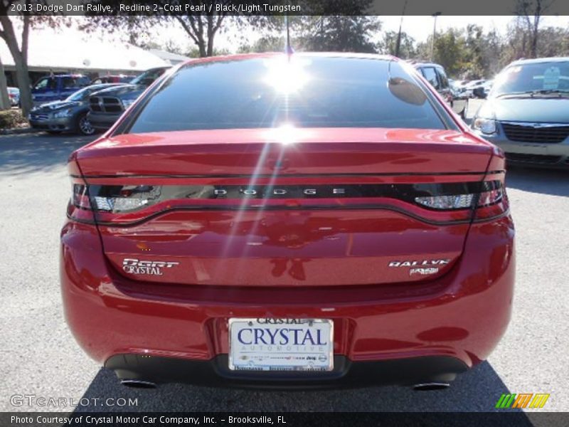 Redline 2-Coat Pearl / Black/Light Tungsten 2013 Dodge Dart Rallye