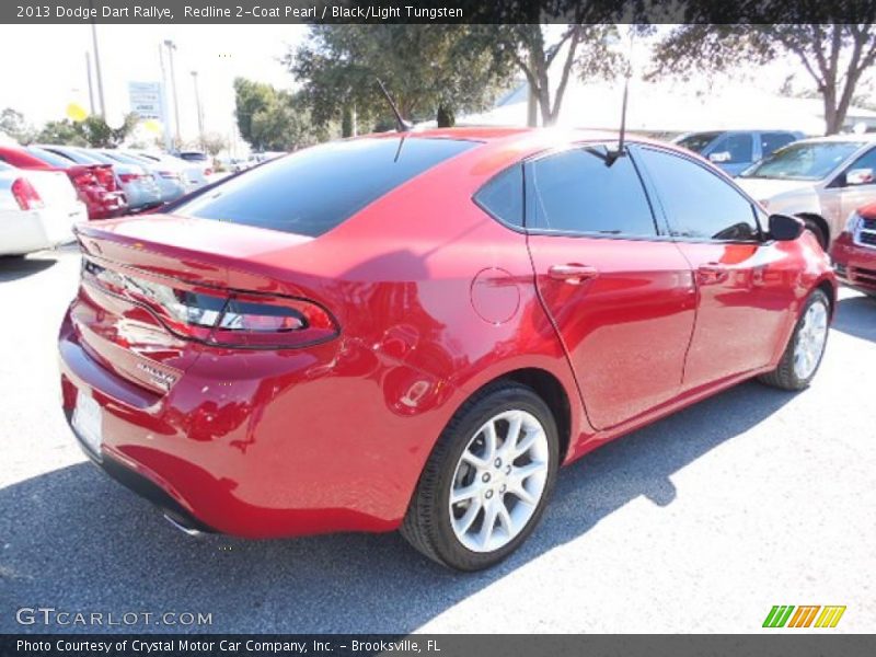 Redline 2-Coat Pearl / Black/Light Tungsten 2013 Dodge Dart Rallye