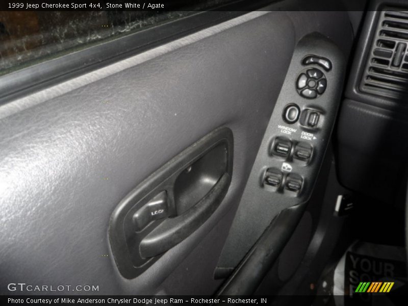 Stone White / Agate 1999 Jeep Cherokee Sport 4x4