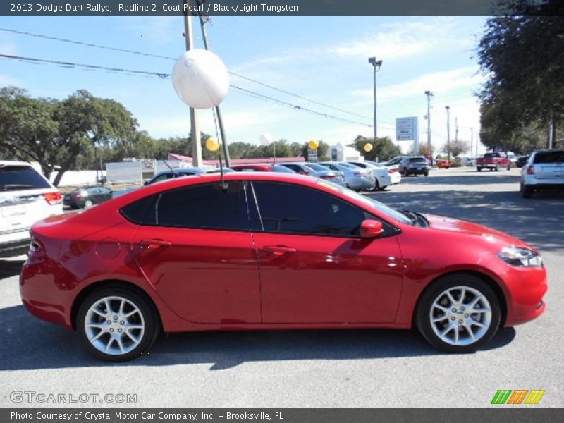 Redline 2-Coat Pearl / Black/Light Tungsten 2013 Dodge Dart Rallye