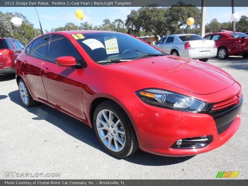 Redline 2-Coat Pearl / Black/Light Tungsten 2013 Dodge Dart Rallye