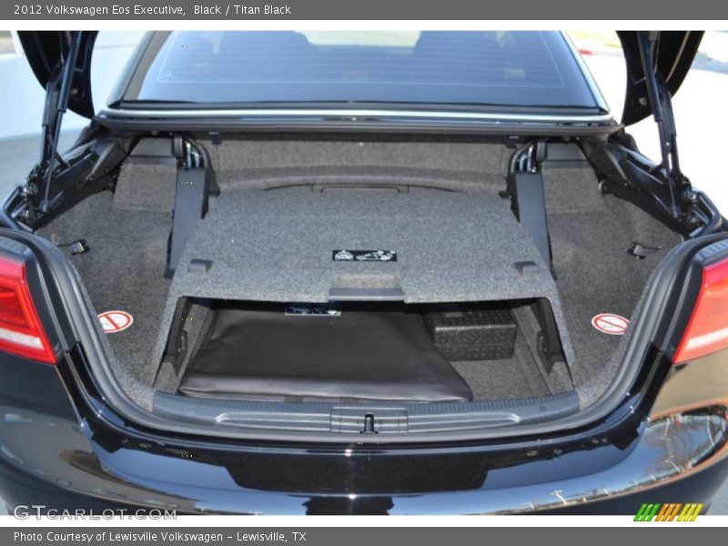 Black / Titan Black 2012 Volkswagen Eos Executive
