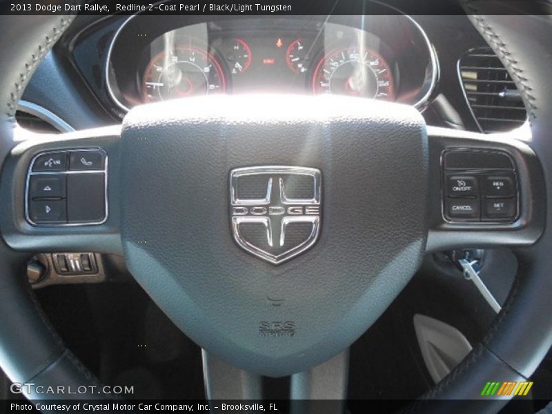 Redline 2-Coat Pearl / Black/Light Tungsten 2013 Dodge Dart Rallye