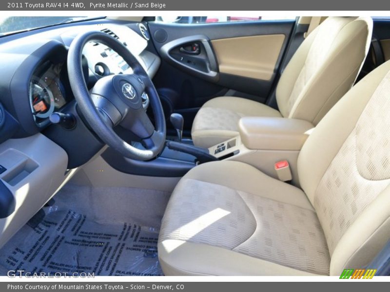 Pyrite Metallic / Sand Beige 2011 Toyota RAV4 I4 4WD