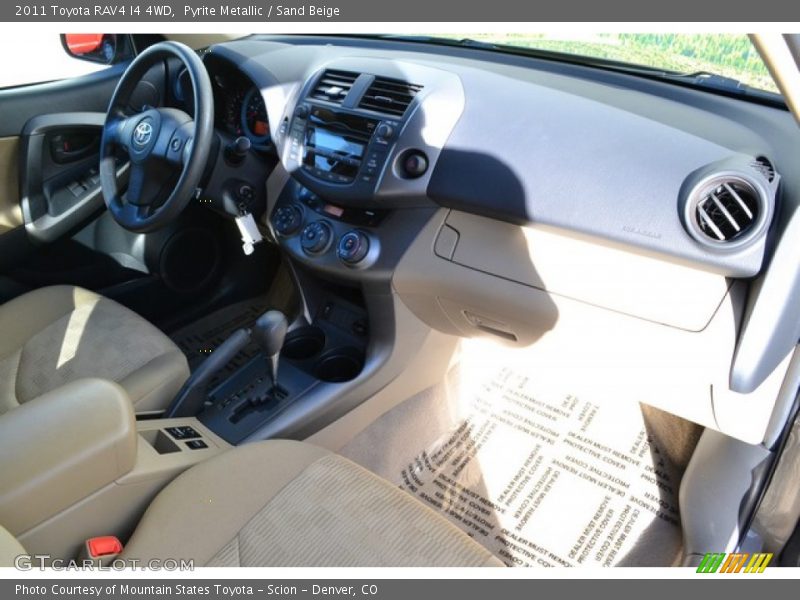Pyrite Metallic / Sand Beige 2011 Toyota RAV4 I4 4WD