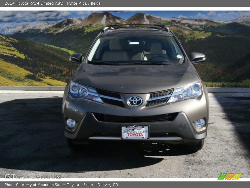 Pyrite Mica / Beige 2014 Toyota RAV4 Limited AWD