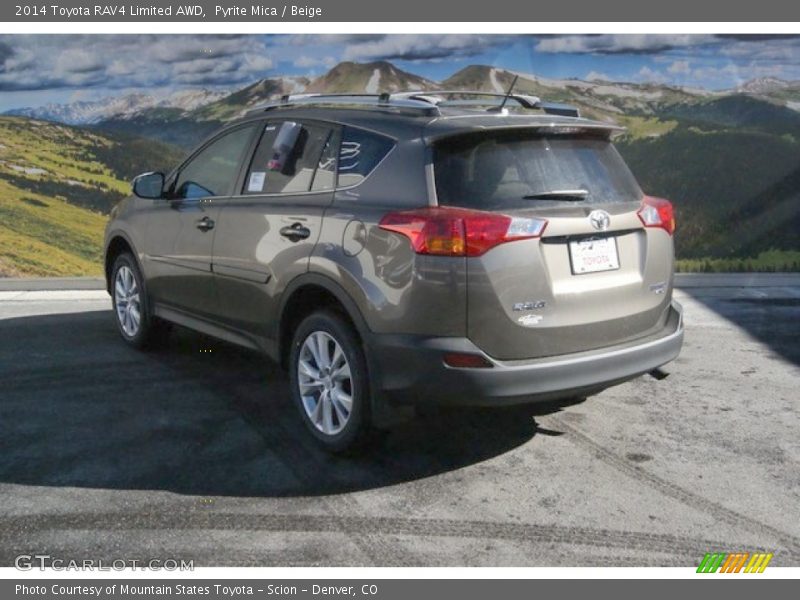 Pyrite Mica / Beige 2014 Toyota RAV4 Limited AWD