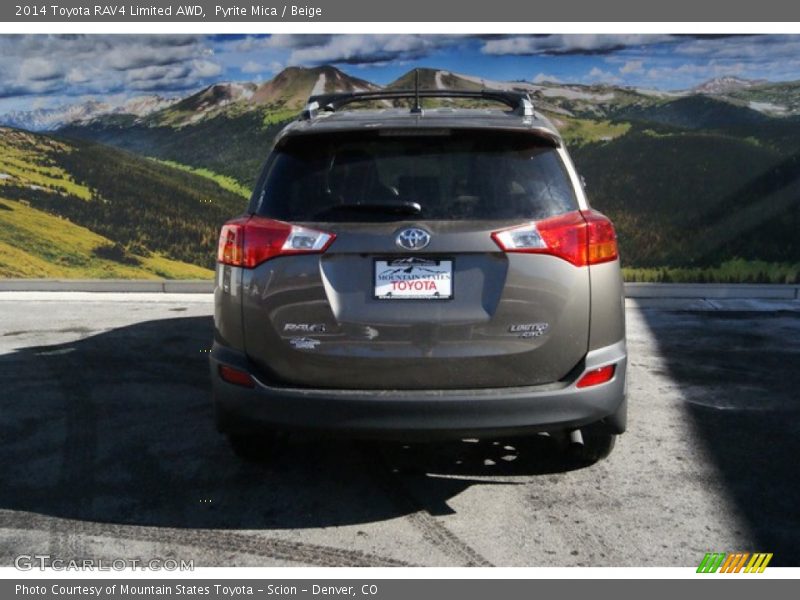 Pyrite Mica / Beige 2014 Toyota RAV4 Limited AWD
