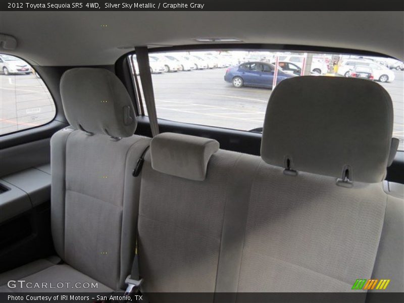 Silver Sky Metallic / Graphite Gray 2012 Toyota Sequoia SR5 4WD