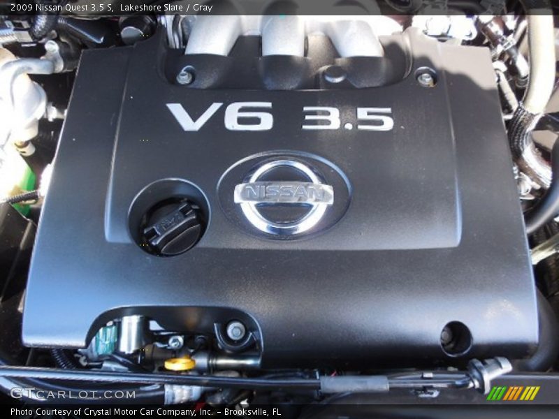  2009 Quest 3.5 S Engine - 3.5 Liter DOHC 24-Valve CVTCS V6