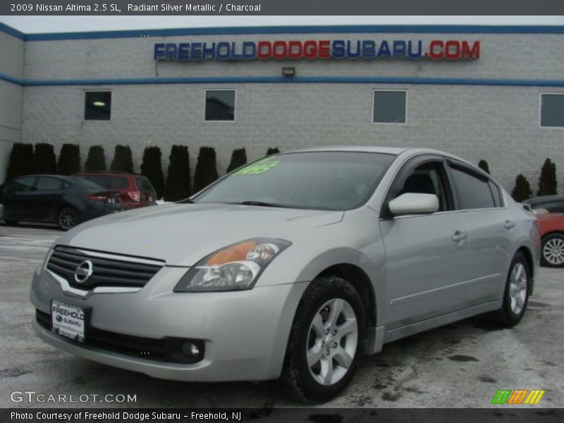 Radiant Silver Metallic / Charcoal 2009 Nissan Altima 2.5 SL