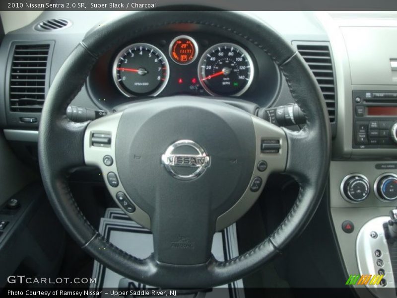 Super Black / Charcoal 2010 Nissan Sentra 2.0 SR