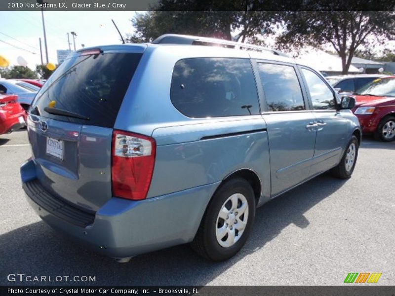 Glacier Blue / Gray 2010 Kia Sedona LX