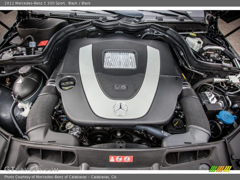 Black / Black 2011 Mercedes-Benz C 300 Sport