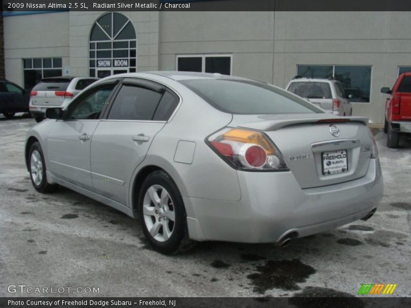 Radiant Silver Metallic / Charcoal 2009 Nissan Altima 2.5 SL
