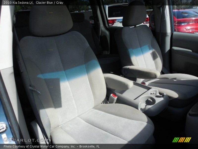 Glacier Blue / Gray 2010 Kia Sedona LX