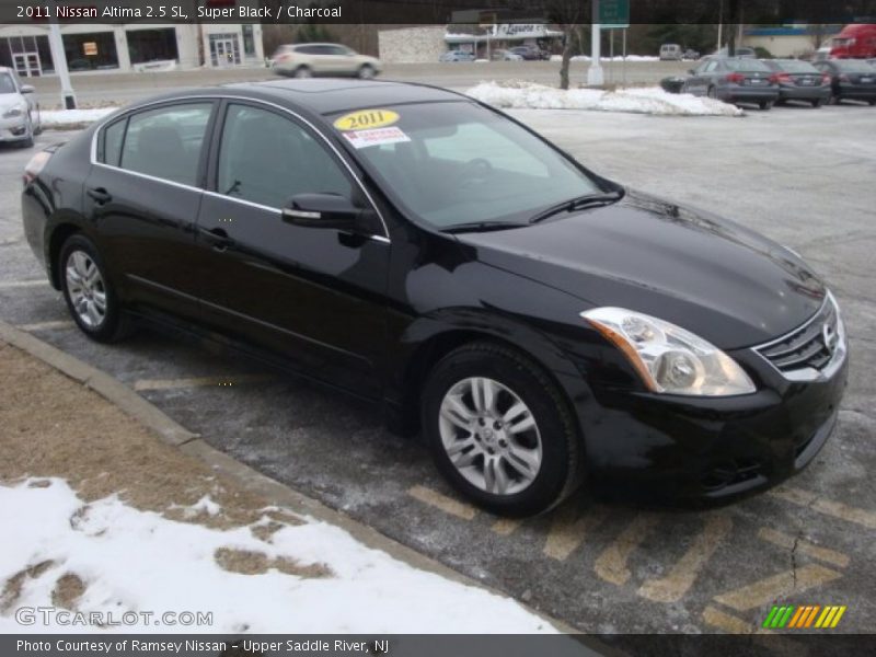 Super Black / Charcoal 2011 Nissan Altima 2.5 SL