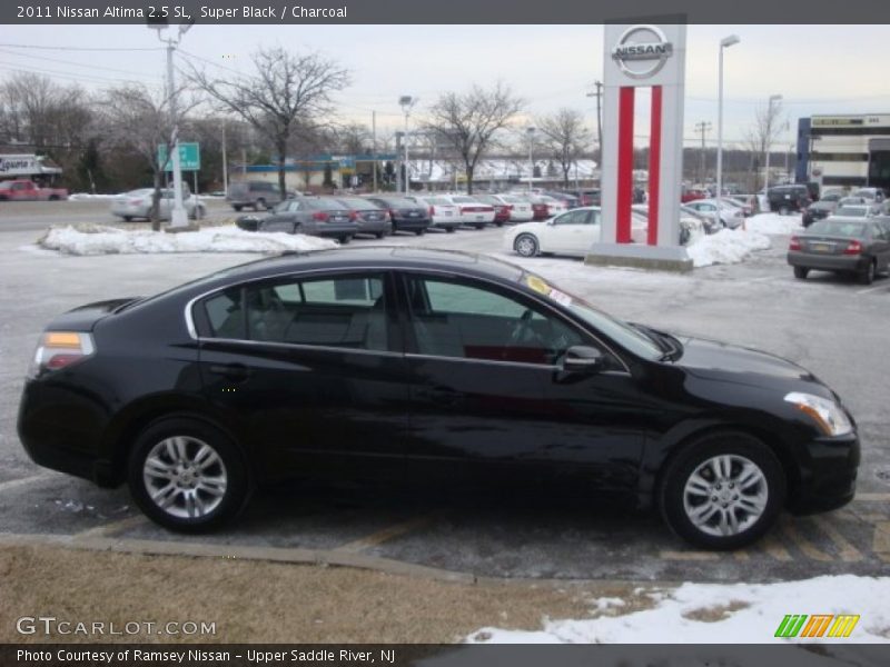 Super Black / Charcoal 2011 Nissan Altima 2.5 SL
